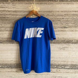 Nike Tee-Shirt Electric Blue Men Size S